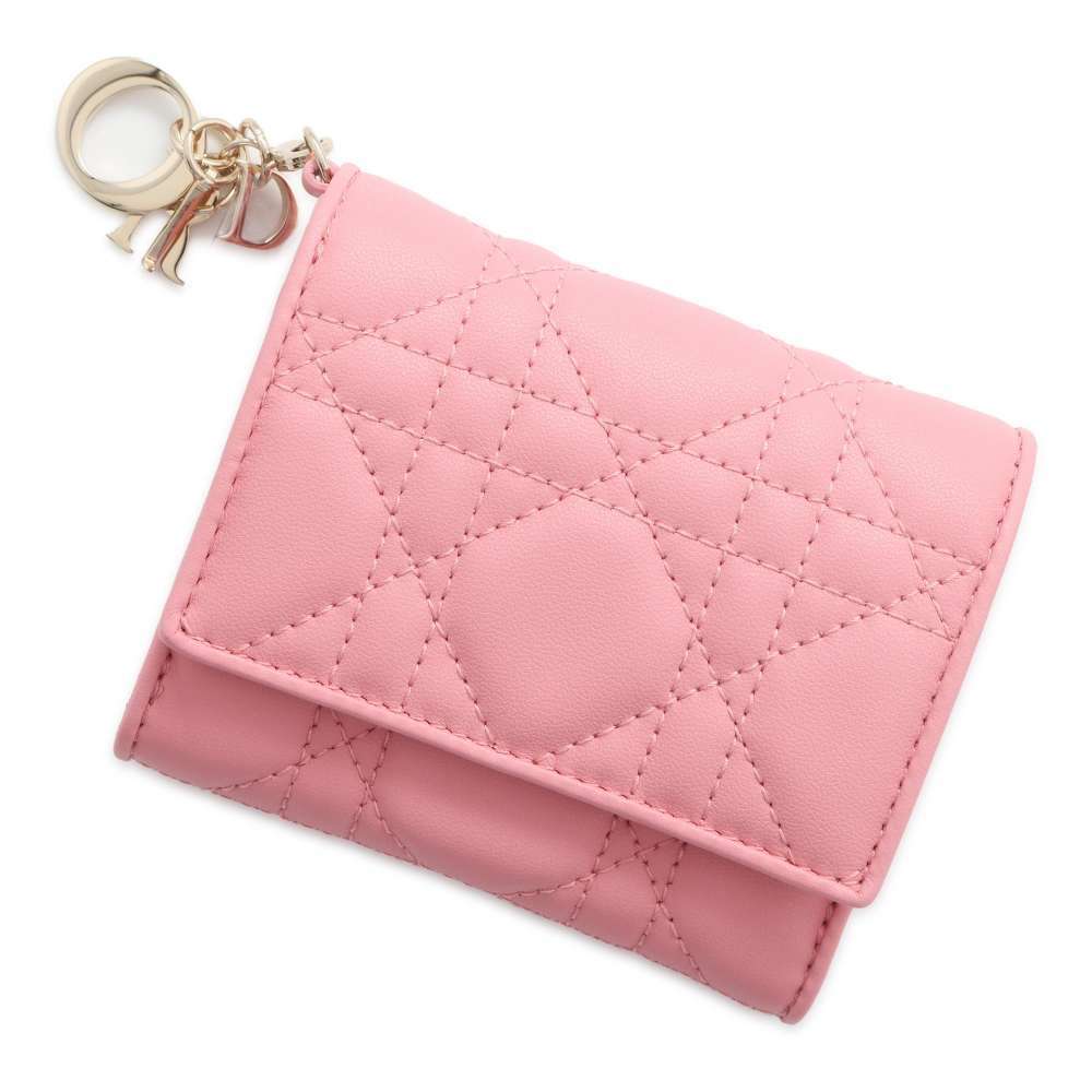 Christian Dior Tri fold Wallet Lady Lotus Limited Edition
